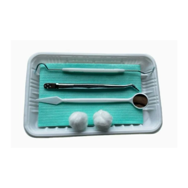 Kertakäyttöinen hammastutkimussarja Oral Pack Mirror Pinsets Probe